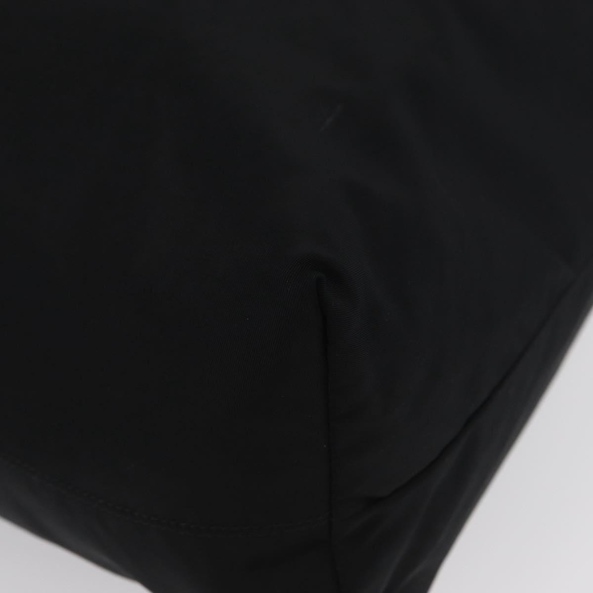 Celine Circle logo Nylon, Black, Nylon, Tote Bag