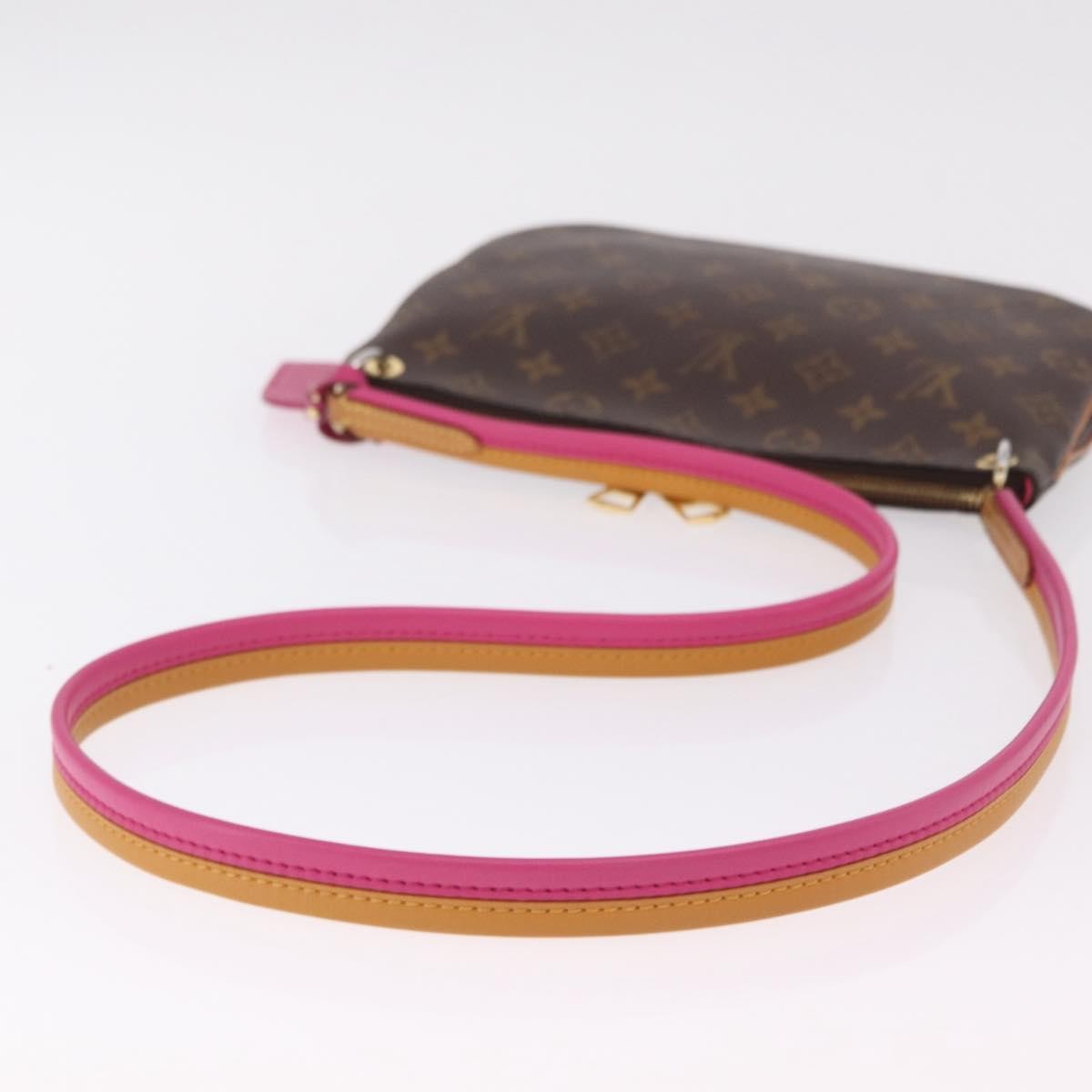Louis Vuitton Lorette Monogram Canvas, Brown, Canvas, Handbag