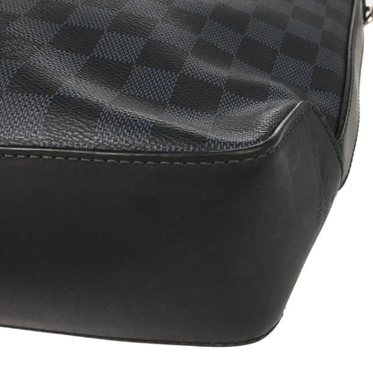 Louis Vuitton Greenwich Messenger Damier Cobalt, Black, Canvas, Shoulder Bag