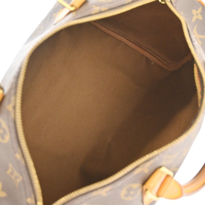 Louis Vuitton Speedy Monogram Canvas, Brown, Canvas, Handbag