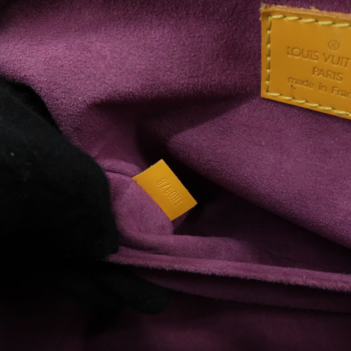 Louis Vuitton Jasmin Epi Leather, Yellow, Leather, Handbag