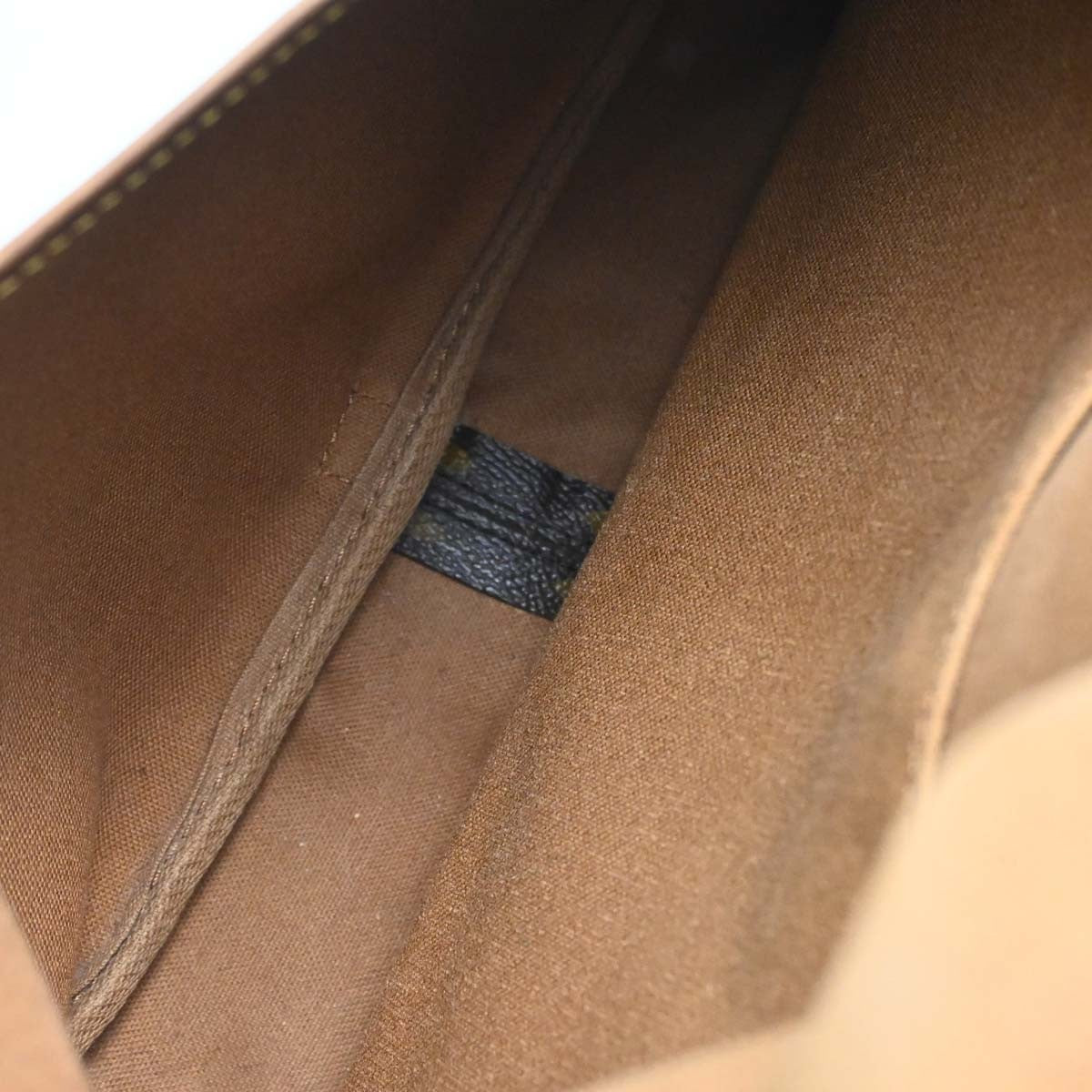 Louis Vuitton Saumur Monogram Canvas, Brown, Canvas, Shoulder Bag