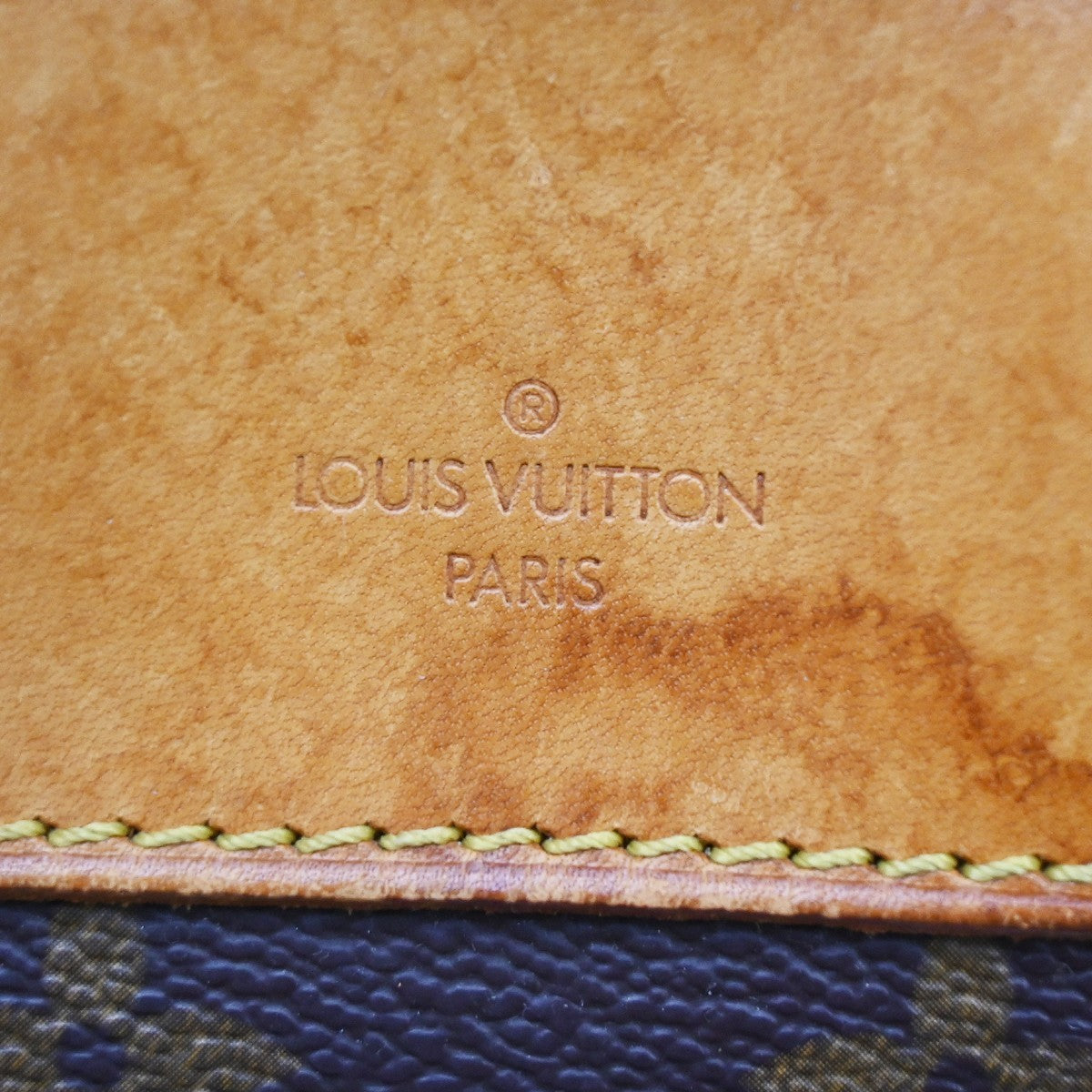 Louis Vuitton Deauville Monogram, Brown, Canvas, Handbag