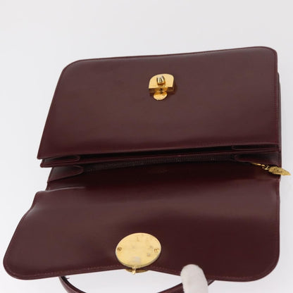 Gucci Vintage Leather, Burgundy, Leather, Handbag
