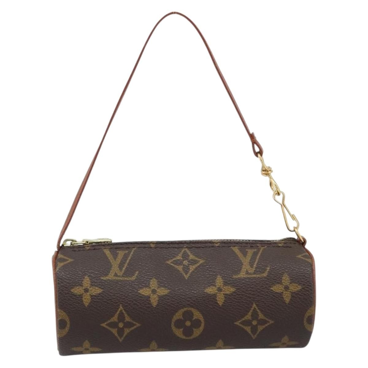 Louis Vuitton Papillon Pochette Monogram Canvas, Brown, Canvas, Clutch