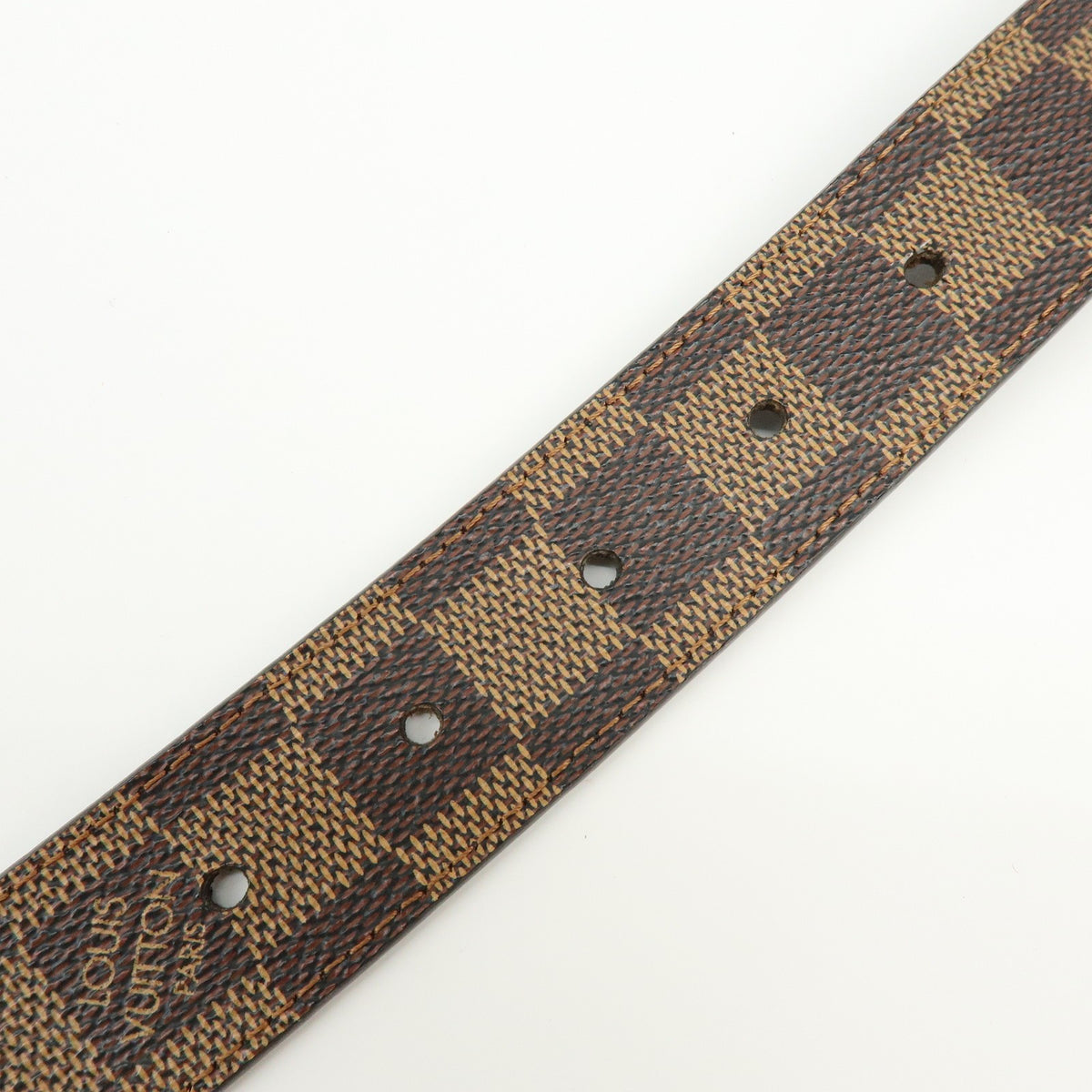 Louis Vuitton Ceinture Carre Belt Damier, Brown, Canvas, Belt
