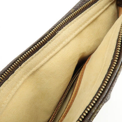 Louis Vuitton Looping Monogram Canvas, Brown, Canvas, Handbag