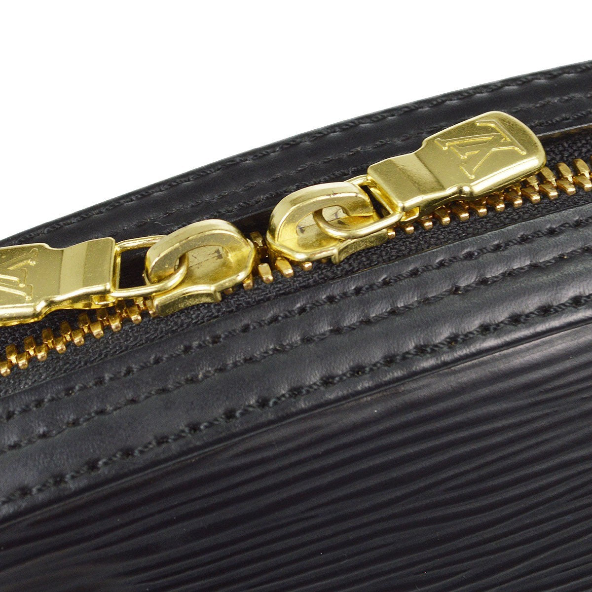Louis Vuitton Jasmin Epi Leather, Black, Leather, Handbag