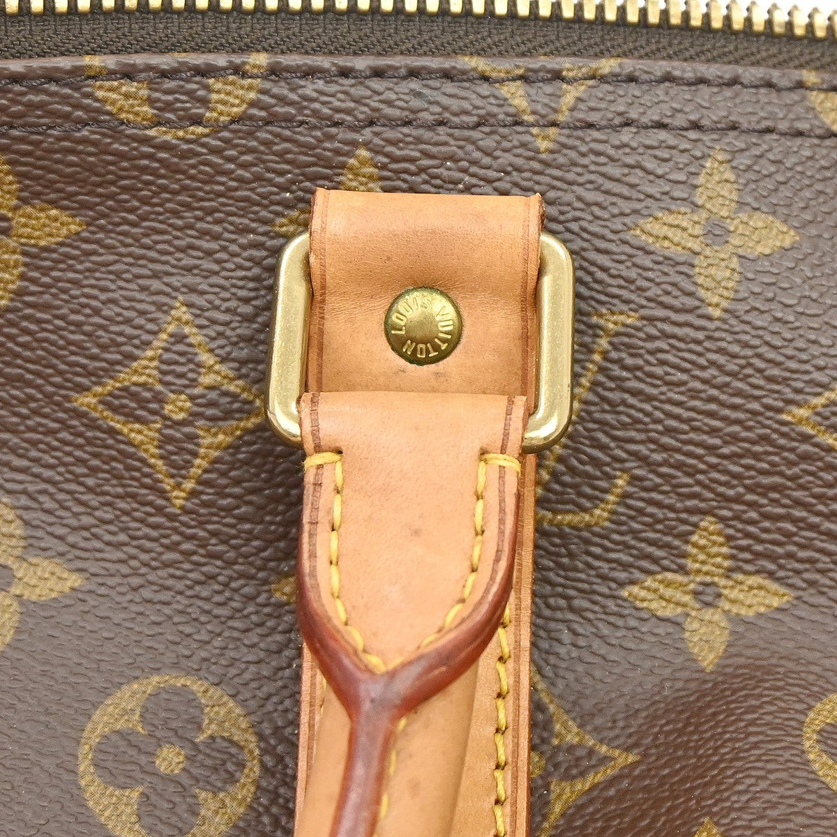Louis Vuitton Keepall Monogram Canvas, Brown, Canvas, Travel Bag