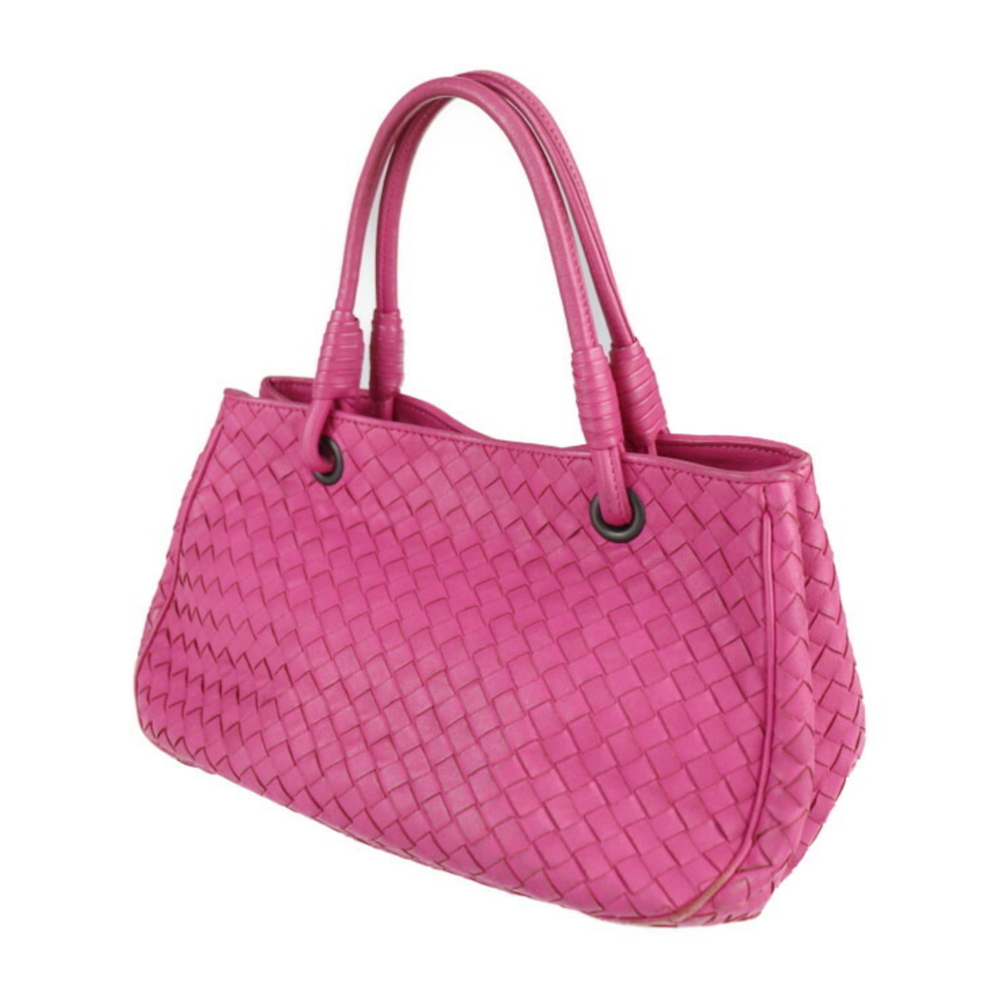 Bottega Veneta, Pink, Leather, handbag