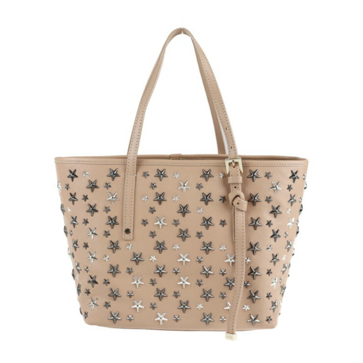 Jimmy Choo Sasha M, Pink, Leather, tote