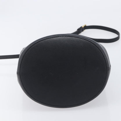 Burberry Lorne Bucket Leather, Black, Leather, Handbag