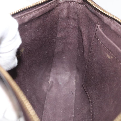 Louis Vuitton Lexington Pochette Monogram Vernis, Brown, Patent Leather, Clutch