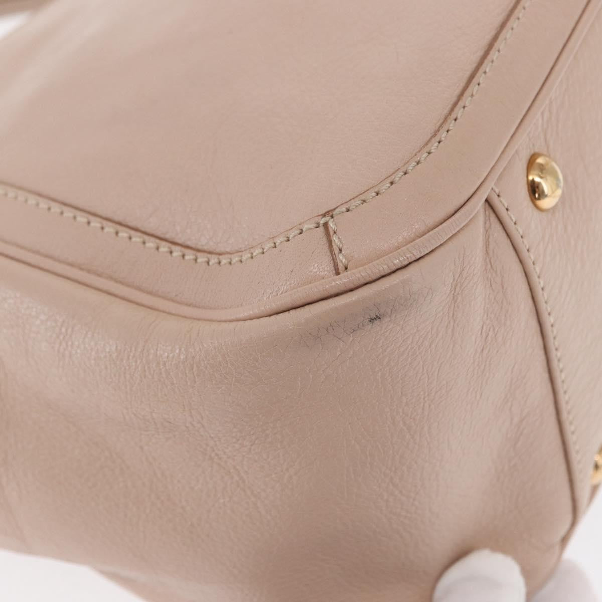Salvatore Ferragamo Betulla Chain Tote Leather, Pink, Leather, Handbag