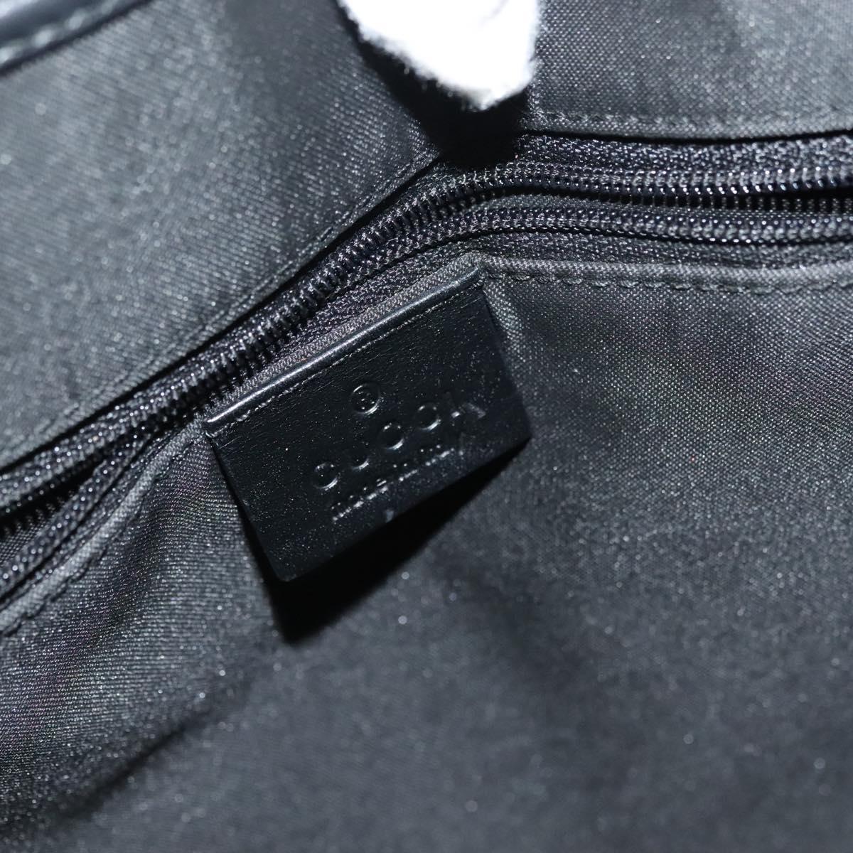 Gucci Jackie Original Shoulder Bag Diamante Coated Canvas, BLACK, CANVAS, Shoulder bag