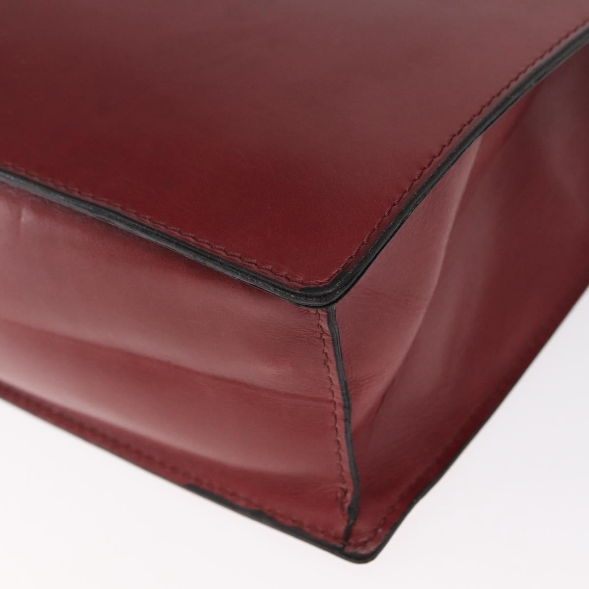 Celine Handbag Leather, Red, Leather, Handbag