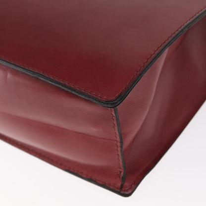 Celine Handbag Leather, Red, Leather, Handbag