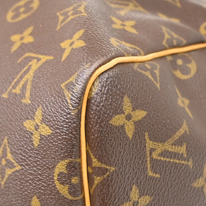 Louis Vuitton Keepall Monogram Canvas, Brown, Canvas, Travel Bag