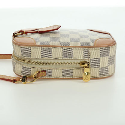 Louis Vuitton NeoKapi Handag Damier Ebene, Beige, Canvas, Clutch