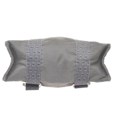 Hermes Herline Canvas, Gray, Canvas, Backpack
