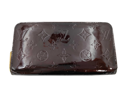 Louis Vuitton Zippy Organizer Epi Leather, Burgundy, Leather, Wallet