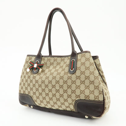 Gucci Princy GG Canvas, Beige, Canvas, Tote Bag