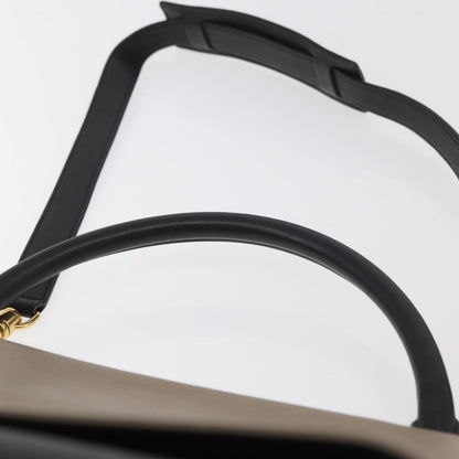 Celine Trapeze Leather with Suede, Multicolour, Leather, Handbag