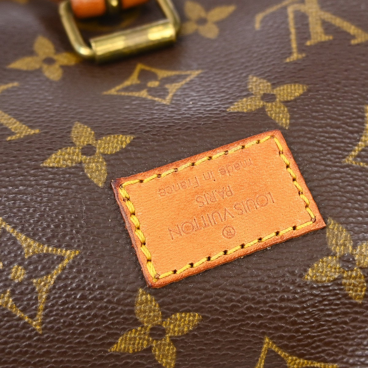Louis Vuitton Saumur Monogram, Brown, Canvas, Shoulder Bag