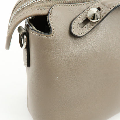 Fendi By The Way Satchel Leather, Beige, Leather, Handbag