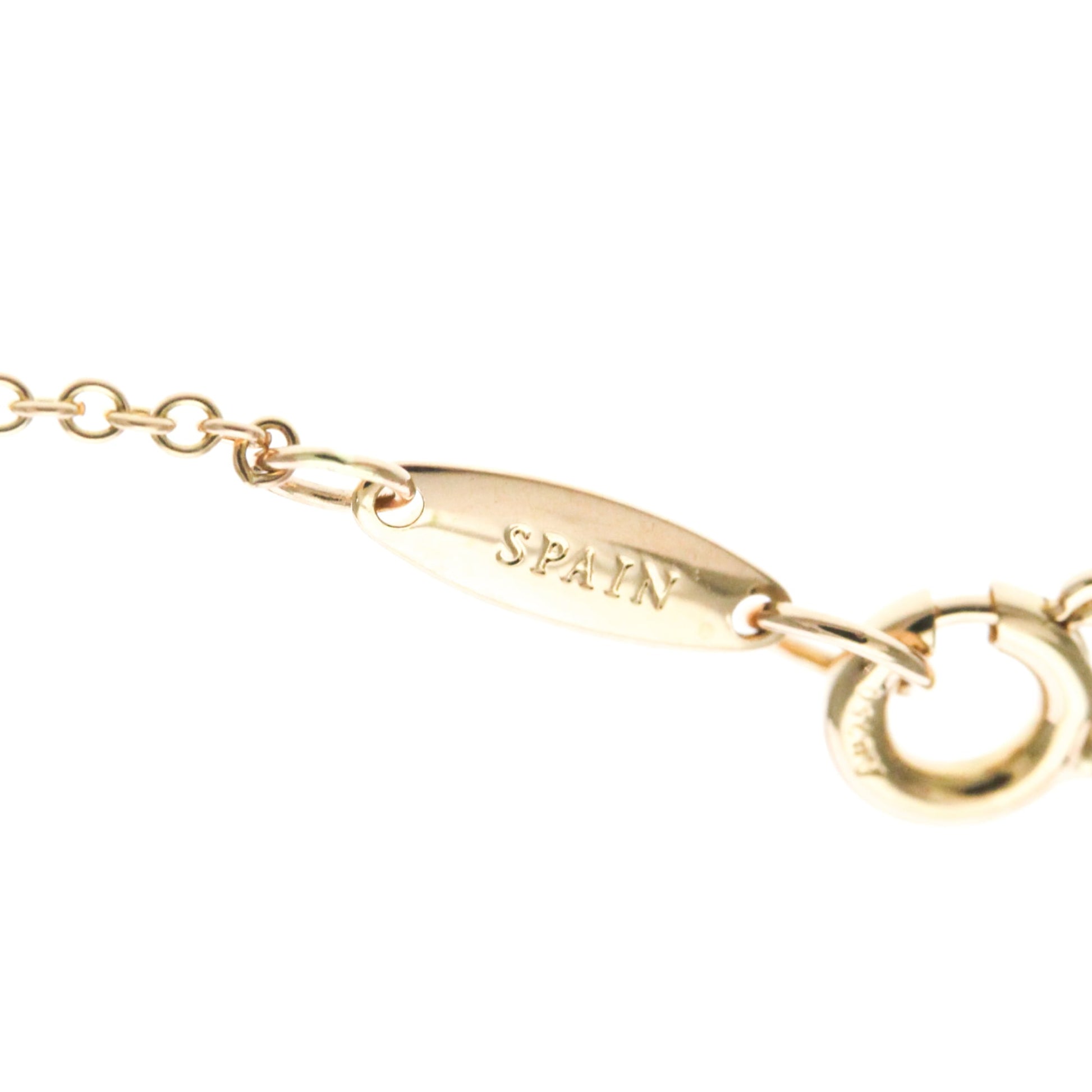 Tiffany & Co. Elsa Peretti Diamonds By The Yard 18K Rose Gold with Diamond, Gold, Pink Gold, Necklace