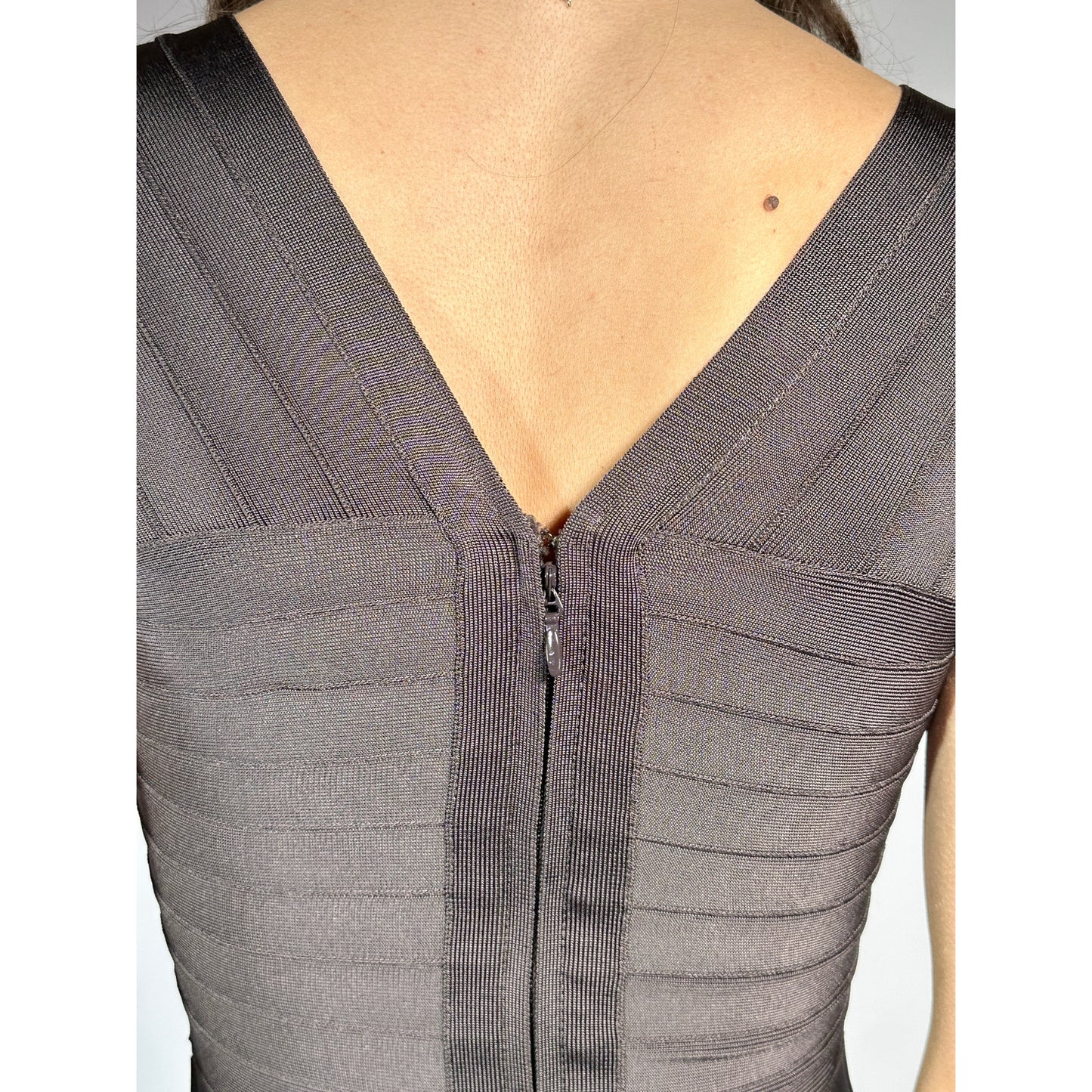 ARMANI JEANS Studded Denim Mini Dress