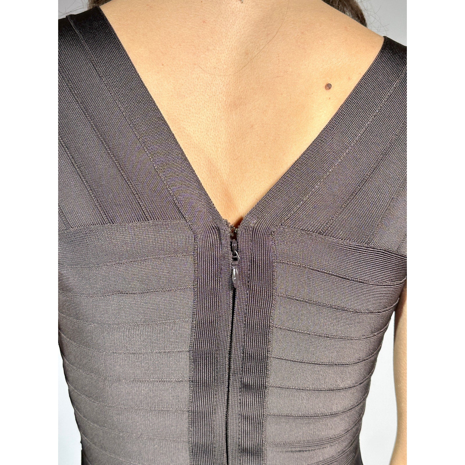 ARMANI JEANS Studded Denim Mini Dress