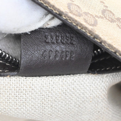 Gucci Icon Bit GG Canvas, Brown, Canvas, Tote Bag