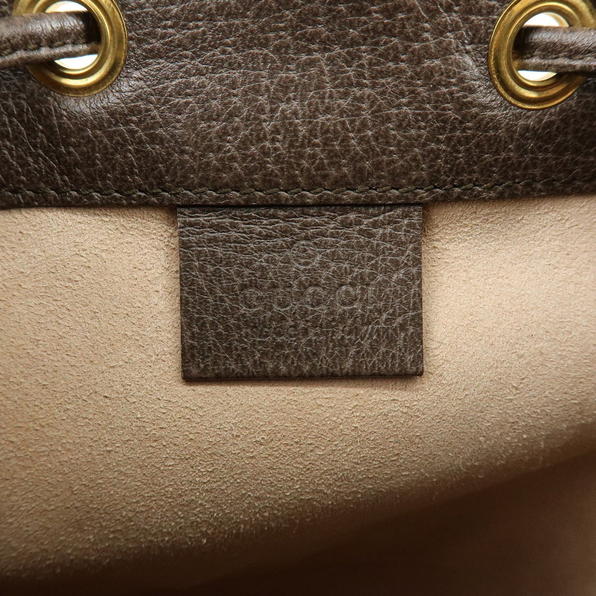 Gucci Ophidia Bucket GG Coated Canvas, Beige, Canvas, Handbag