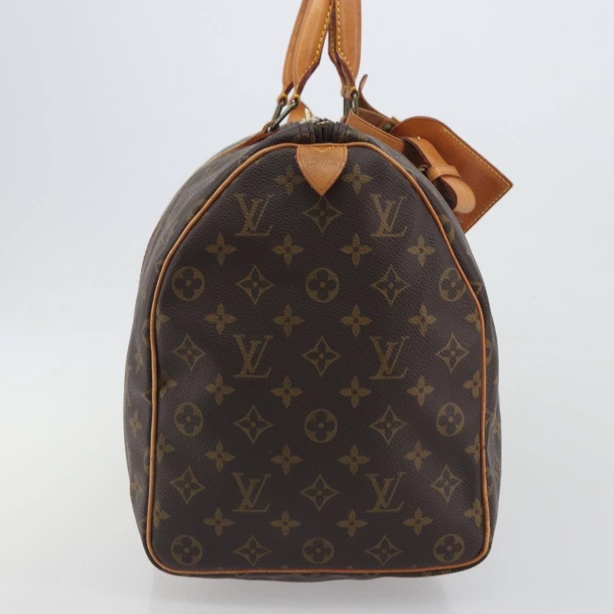 Louis Vuitton Keepall Monogram, Brown, Canvas, Travel Bag