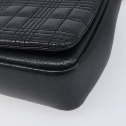 Burberry Lola Wallet on Chain Quilted Leather, Black, Leather, Crossbody Bag