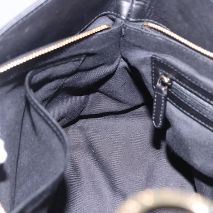 Bvlgari Chandra Hobo Leather, Black, Leather, Handbag