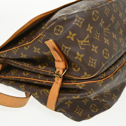 Louis Vuitton Saumur Monogram Canvas, Brown, Canvas, Shoulder Bag