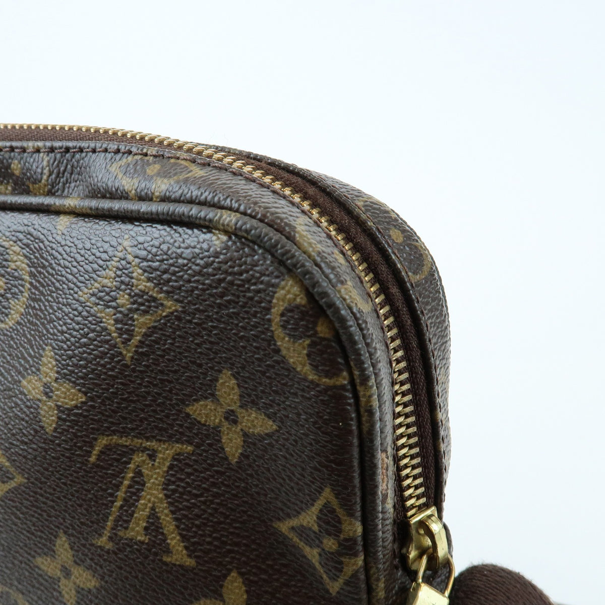 Louis Vuitton Trotteur Beaubourg Monogram Canvas, Brown, Canvas, Handbag
