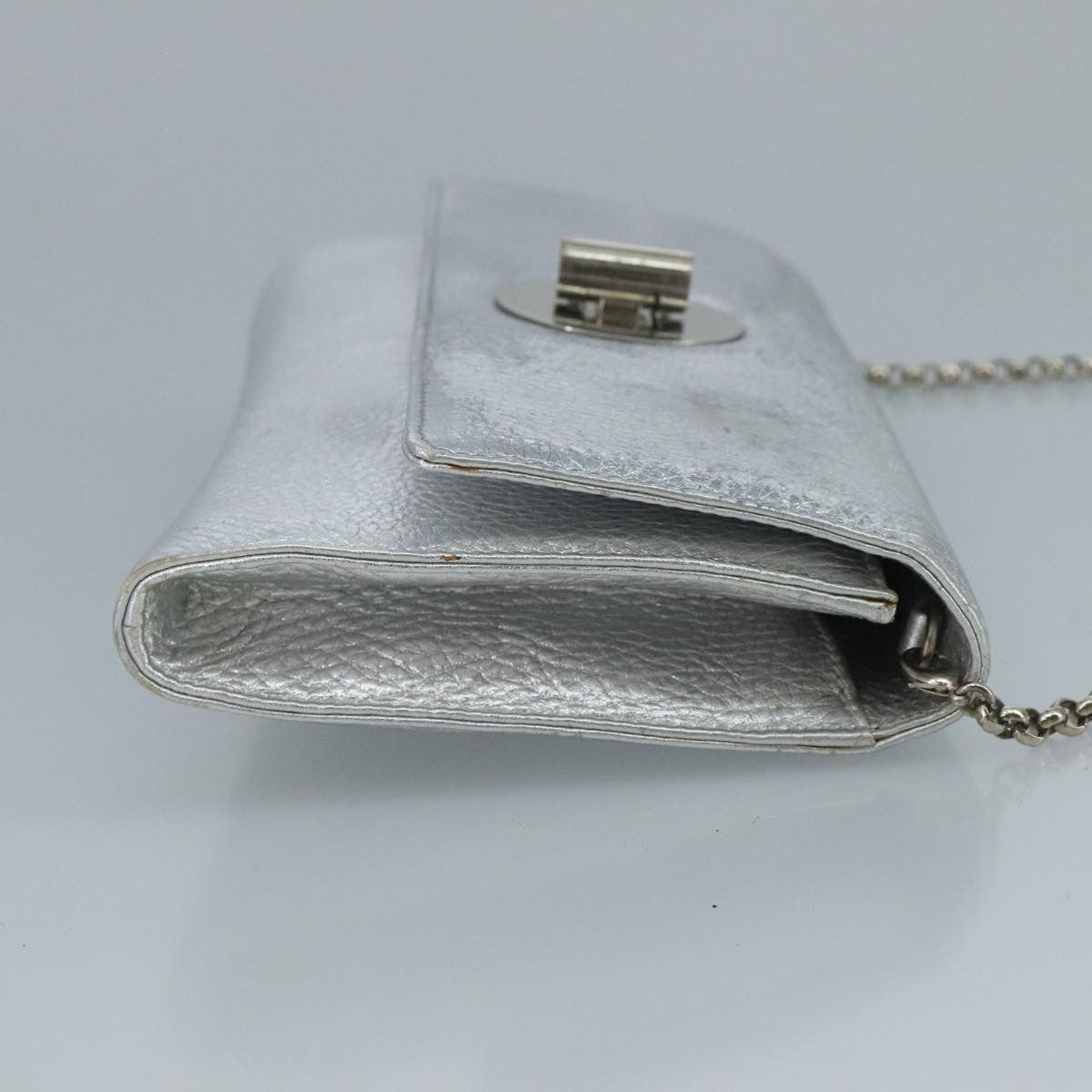 Tiffany & Co. Vintage Leather, Silver, Leather, Shoulder Bag