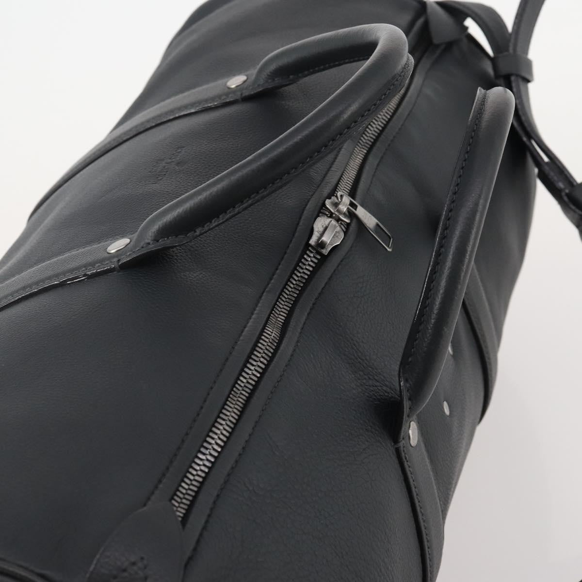 Louis Vuitton Aerogram Keepall Bandouliere Leather, Black, Leather, Travel Bag