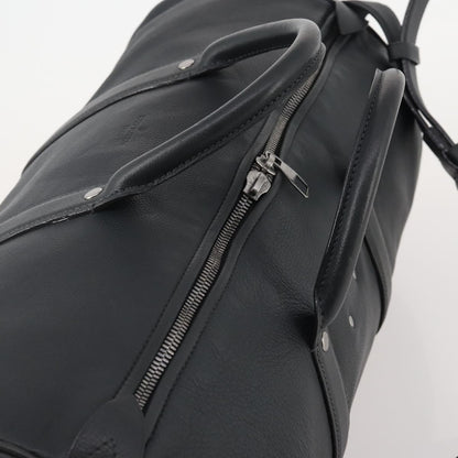 Louis Vuitton Aerogram Keepall Bandouliere Leather, Black, Leather, Travel Bag