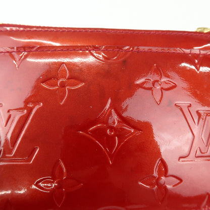 Louis Vuitton Pochette Clés Patent Leather, Red, Patent Leather, Wallet