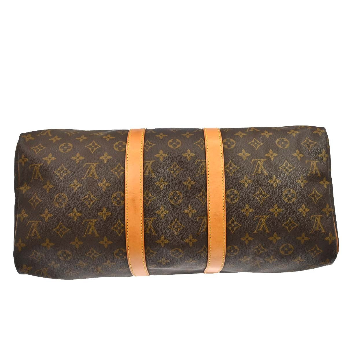 Louis Vuitton Keepall Monogram Canvas, Brown, Canvas, Travel Bag