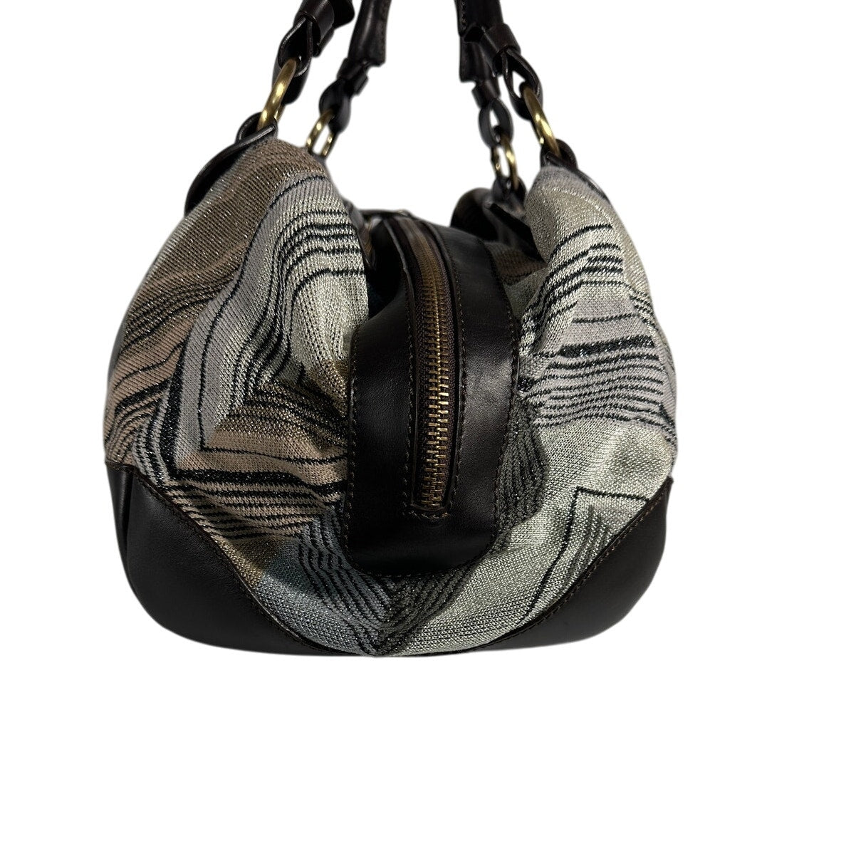 MISSONI Chevron Zig Zag Shoulder Bag