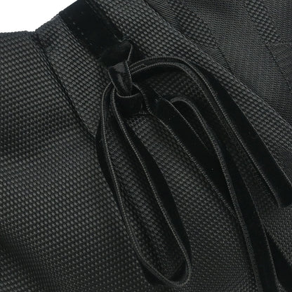 Saint Laurent Vintage Shoulder bag leather, Black, Nylon, Shoulder Bag