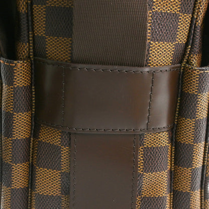 Louis Vuitton Naviglio Damier, Brown, Canvas, Shoulder Bag