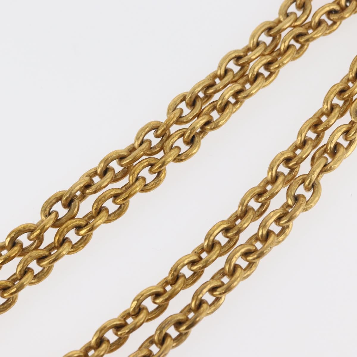 Chanel CC Pendant Metal, Gold, Metal, Necklace