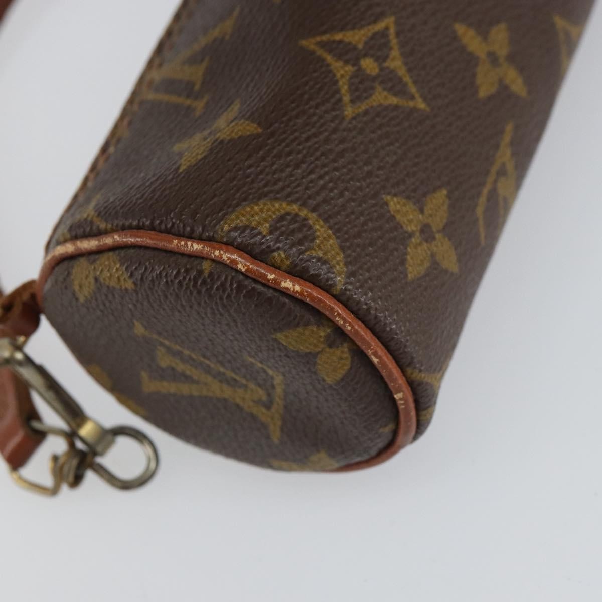 Louis Vuitton Papillon Pochette Monogram Canvas, Brown, Canvas, Clutch
