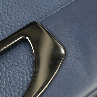 Christian Louboutin Passage, Navy, Leather, shoulder